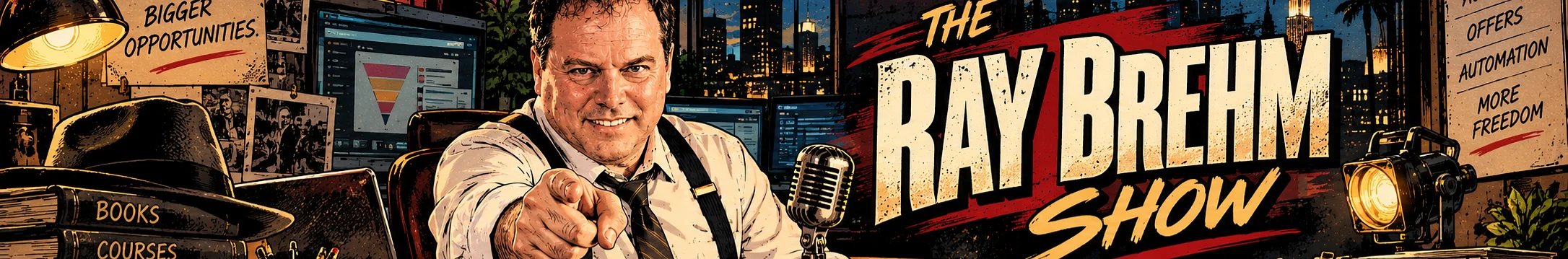 Ray Brehm's channel header