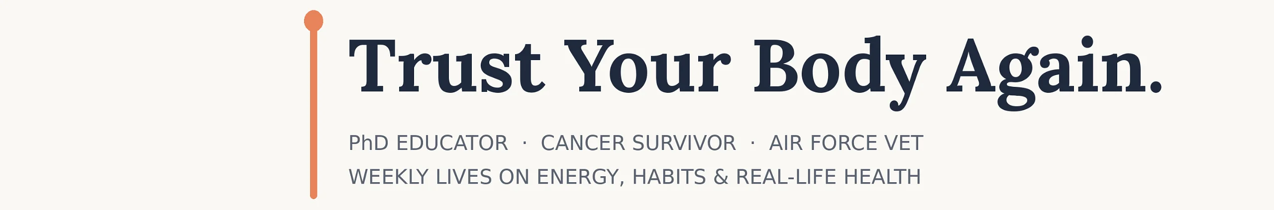 Dr. Wendy Harmon | Vitality Life Map's channel header
