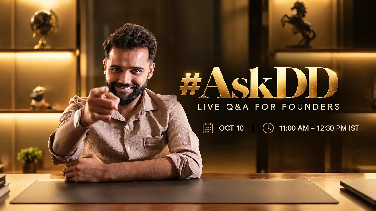 #AskDD Live Q&A - Founders Only
